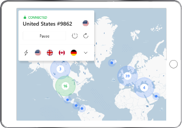 NordVPN Screenshot