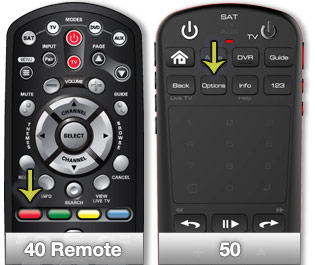 Hopper remote buttons that activate multiview 