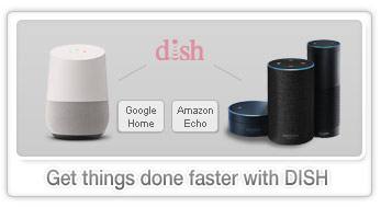 Google Home and Amazon Echo integration with the DISH Hopper