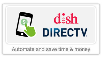 Autopay and E-bill options with DTV and DISH