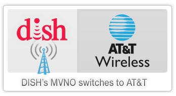 DISH swaps MVNO to AT&T